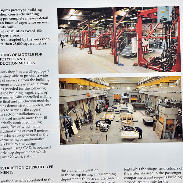 ITALDESIGN Company brochure, 1990