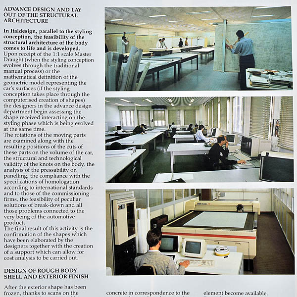 ITALDESIGN Company brochure, 1990