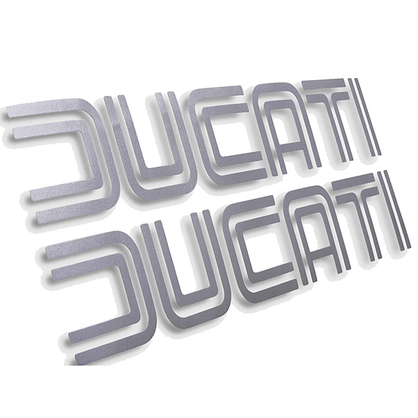DUCATI Old Logo Sticker (Die Cut/2pcs.)