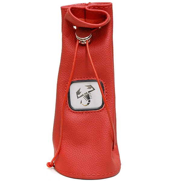 ABARTH Leather Pochet (Frau Leather/Red/Red Steach)