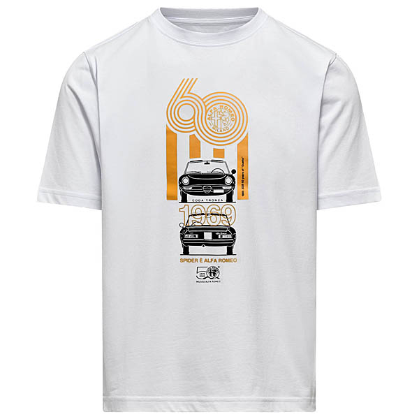 Official Alfa Romeo Spider 60th Anniversary T-Shirt (1969)