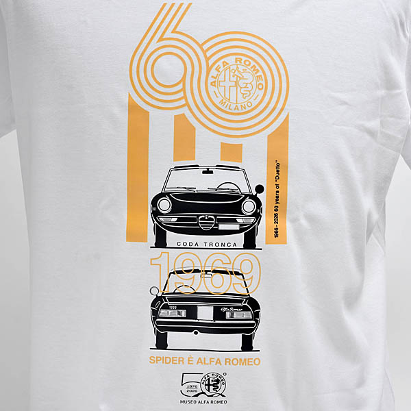Official Alfa Romeo Spider 60th Anniversary T-Shirt (1969)