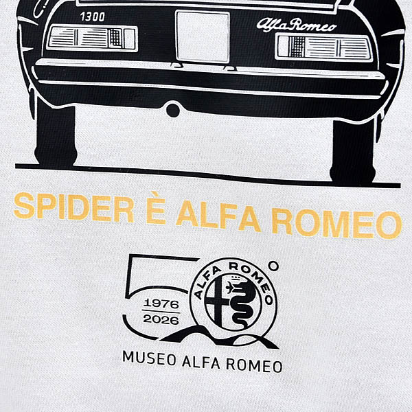 Official Alfa Romeo Spider 60th Anniversary T-Shirt (1969)