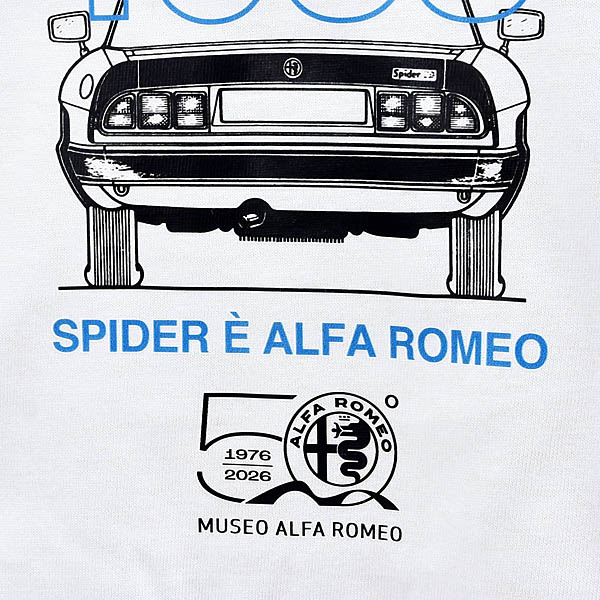 Official Alfa Romeo Spider 60th Anniversary T-Shirt (1983)