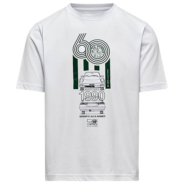 Official Alfa Romeo Spider 60th Anniversary T-Shirt (1990)