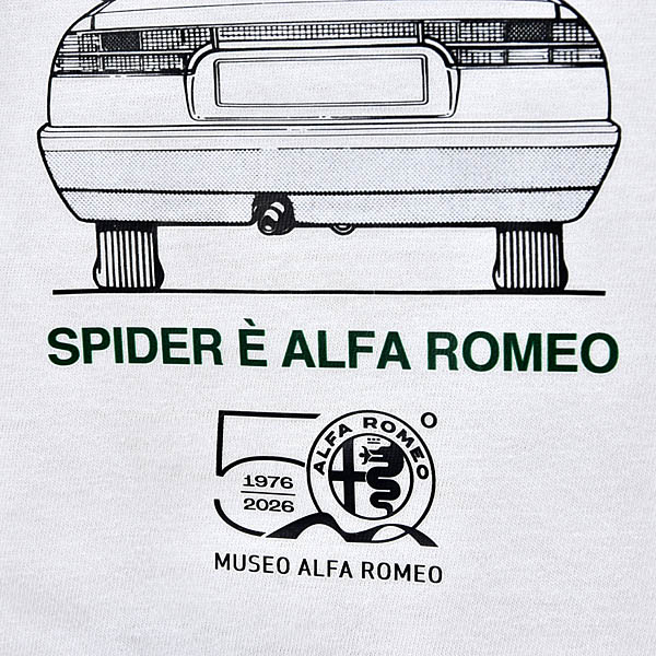 Official Alfa Romeo Spider 60th Anniversary T-Shirt (1990)