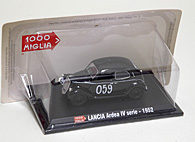 1/43 1000 MIGLIA Collection No.36 LANCIA ARDEA IV SERIE 1952 Miniature Model
