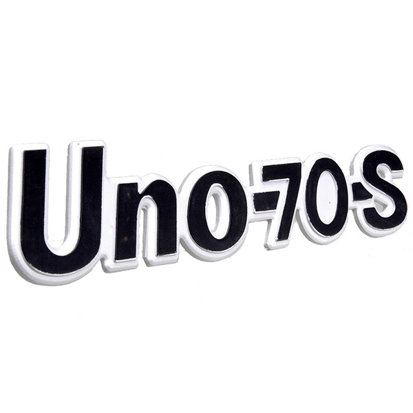 FIAT Uno 70-S Logo Emblem(Aluminium)