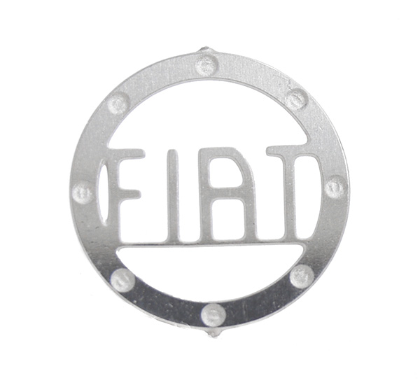 FIAT Aluminium Emblem (12mm)