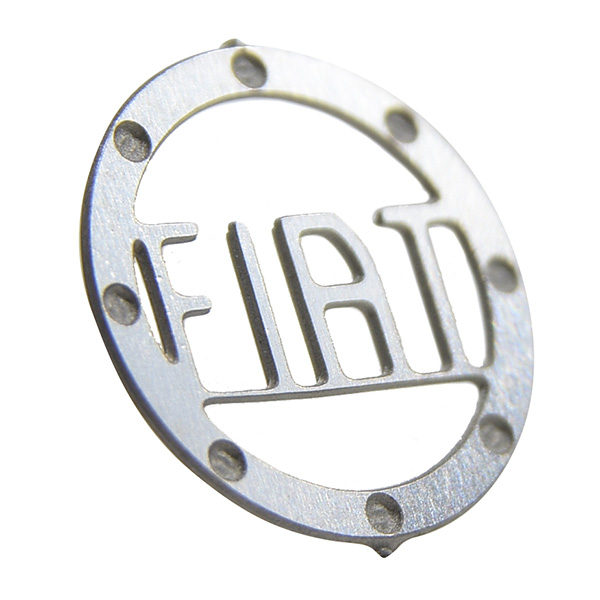 FIAT Aluminium Emblem (12mm)