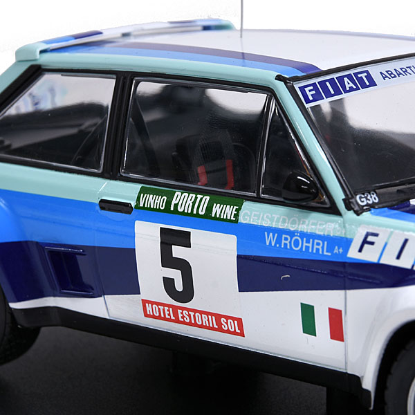 1/18 FIAT 131 ABARTH 1981 RALLY PORTUGAL WINNER Miniature Model