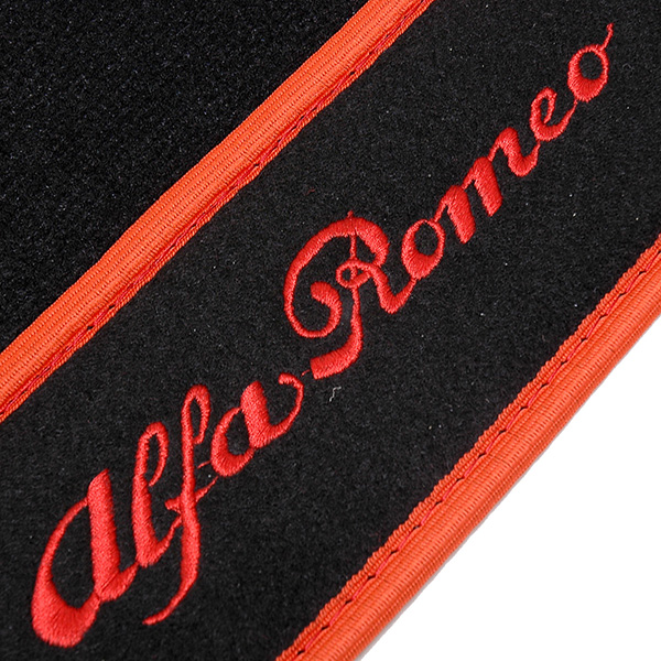 Alfa Romeo 145 Floor Mats (Black/Red Pipng/LHD)