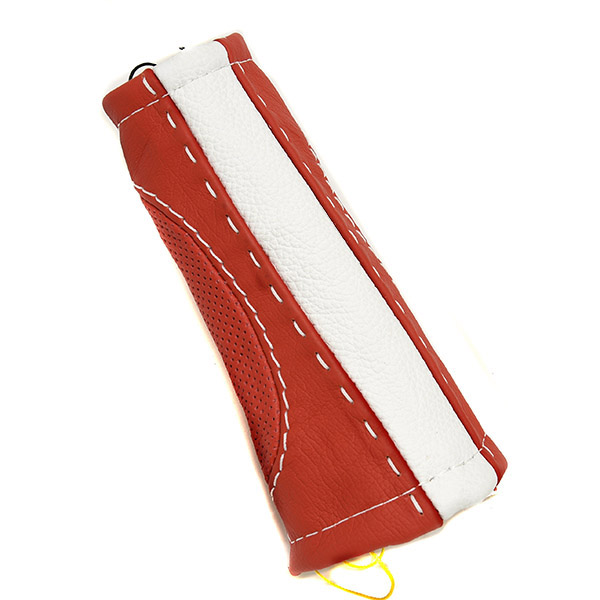 FIAT New 500 Leather Hand Brake Grip Cover -SMOKING-
