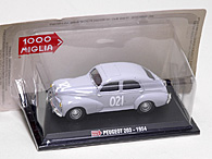 1/43 1000 MIGLIA Collection No.45 Peugeot 203ߥ˥奢ǥ