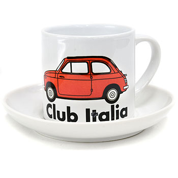 FIAT 500 CLUB ITALIAカップアンドソーサー