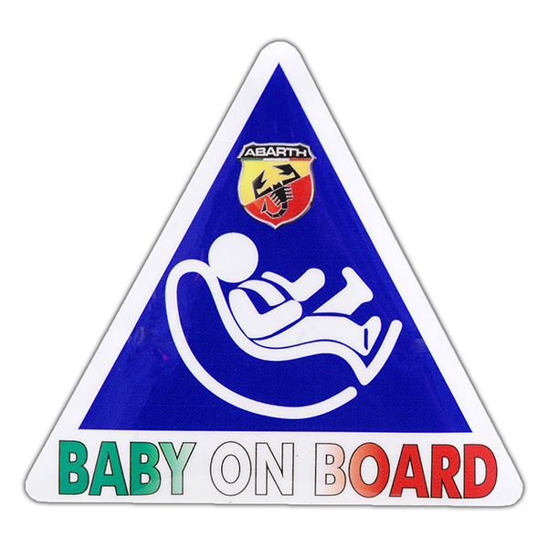 ABARTH BABY IN CAR Sticker