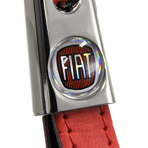 FIAT Strap Shaped Keyring (Red)