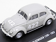 1/43 1000 MIGLIA Collection No.48 VOLKSWAGEN 1200 Miniature Model