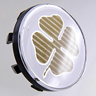 Alfa Romeo Wheel Center Cap (QUADRIFOGLIO ORO) Alfa Genuin Wheel(155/164/145/GTV/Spider/156/166/147/GT/MITO)