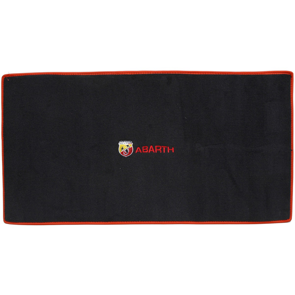 FIAT/ABARTH 500/595 Ruggage Mat (Black/ABARTH/Red Piping)<br><font size=-1 color=red>04/24到着</font>