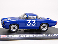 1/43 1000 MIGLIA Collection No.50 Renault 4CV  IZOARD PICHON-PARAT Miniature Model