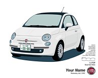 FIAT NEW 500 personal illustration