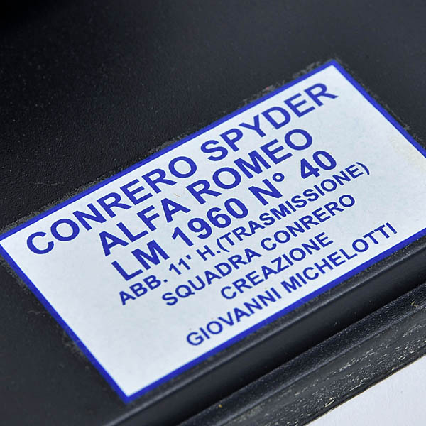 1/43 Alfa Romeo Conrero Spider LM 1960 N.40�ߥ˥��奢��ǥ�