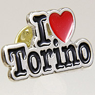 I LOVE TORINOピンバッジ