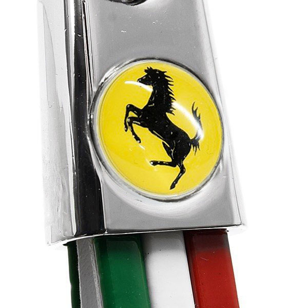Ferrari Tricolor Keyring (slim type)