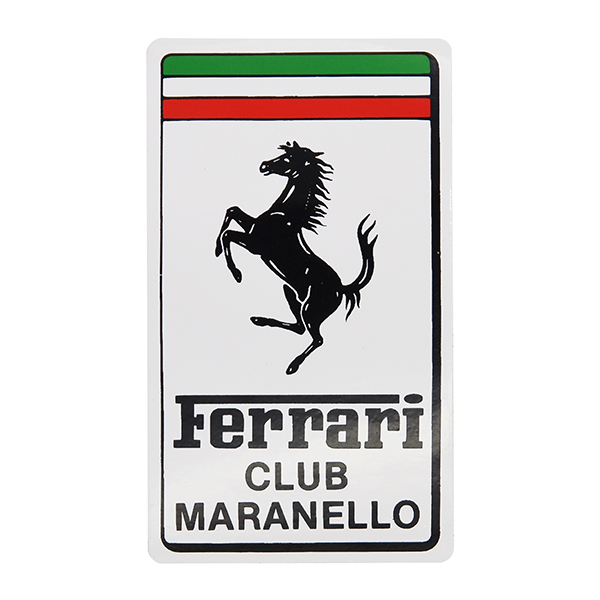 Ferrari Club Maranelloエンブレムステッカー