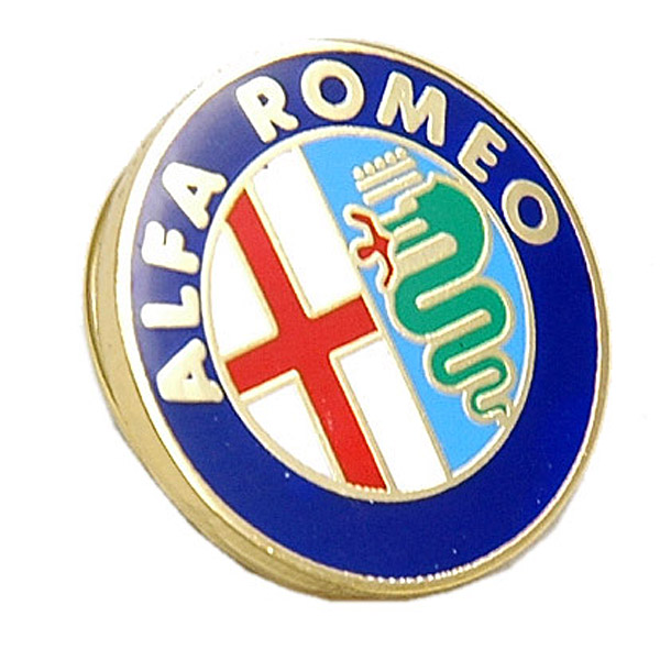 Alfa Romeo Official Emblem Pin Badge