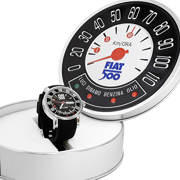 FIAT 500 Wrist Watch (Black)