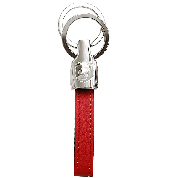 ABARTH Strap Keyring (W-ring/Red)