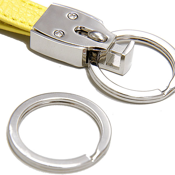 ABARTH Strap Keyring (W-ring/Yellow)
