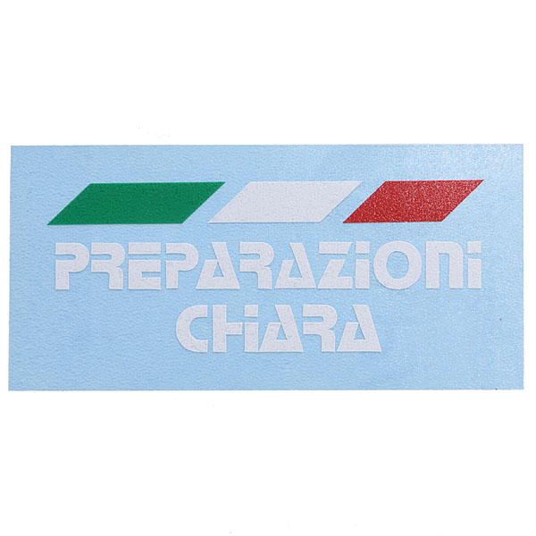 PREPARAZIONI CHIARA Sticker (Die Cut/White+Tri Color)