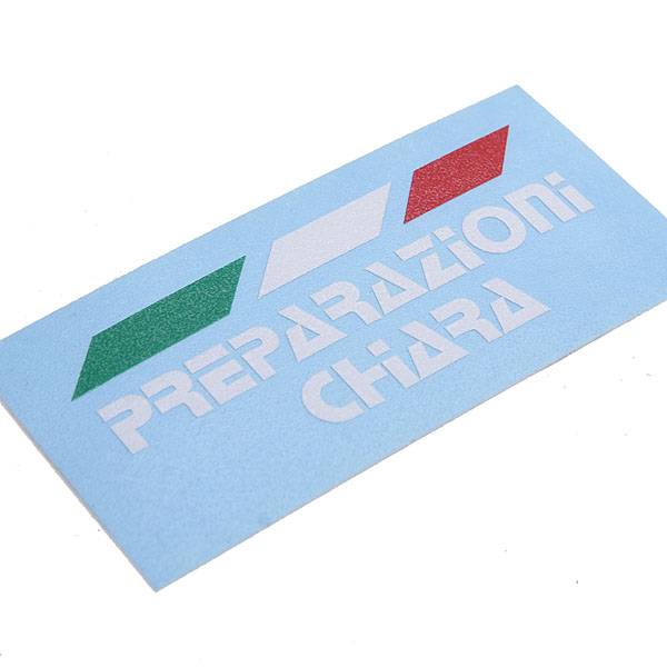 PREPARAZIONI CHIARA Sticker (Die Cut/White+Tri Color)