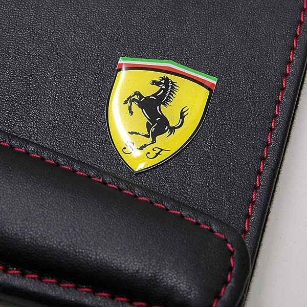 Ferrari Desk Mat (Black/Red Stitch)