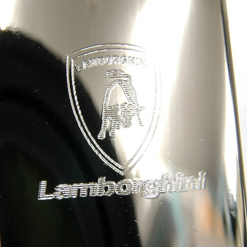 Lamborghini Metal & Cloth Keyring