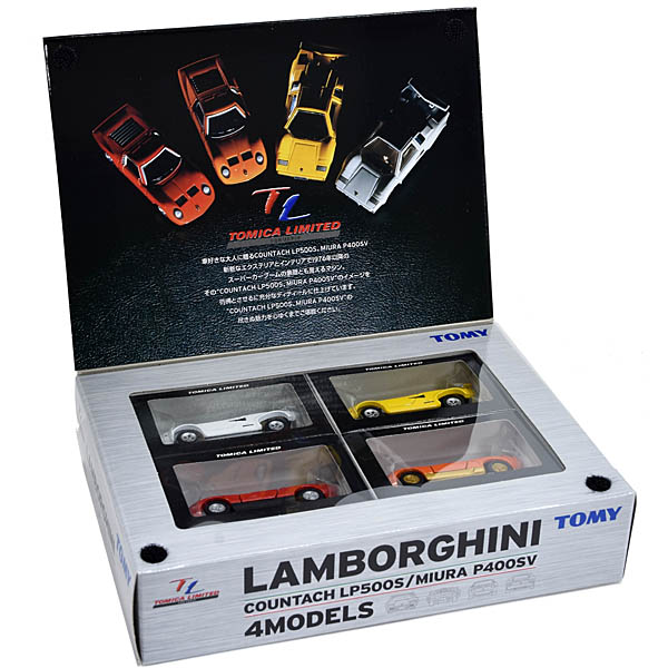 1/43 Lamborghini トミカリミテッド4台セットミニチュアモデル