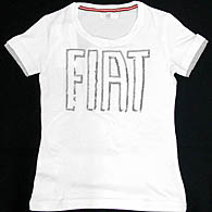 FIAT純正スパンコールTシャツ(レディス)