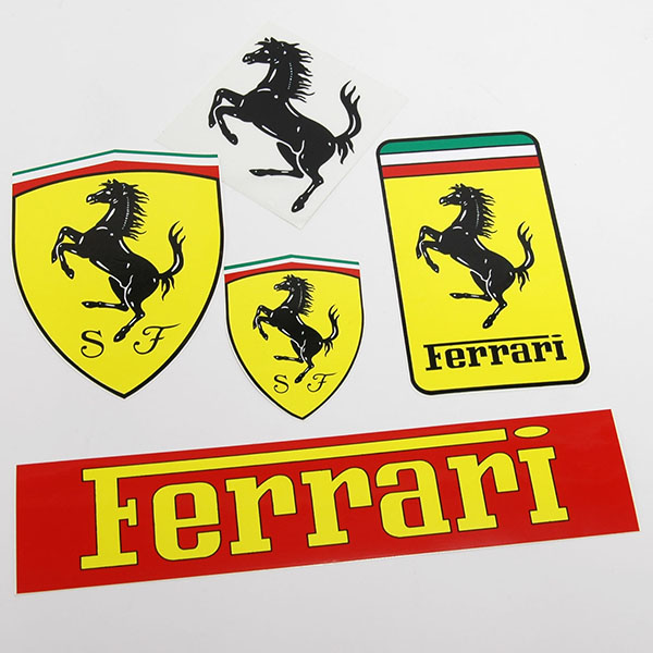 Ferrari SF Sticker Set Ferrari 32072010000 - Ferrari - Shop