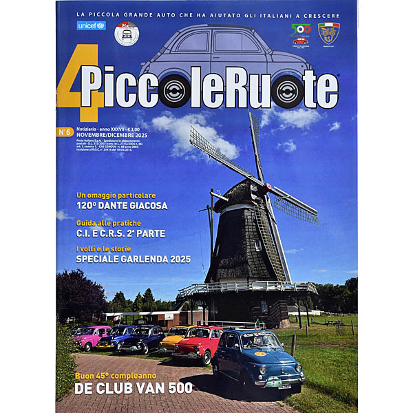 FIAT500 Club Italia Newsletter 2025, No. 6