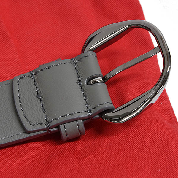 Ferrari Genuine Leather Belt (Gray)