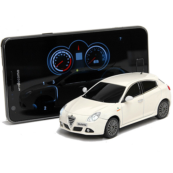 1/43 Alfa Romeo Giulietta Bluetooth R/C Model(White)