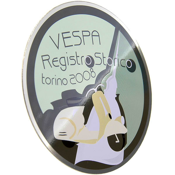 Vespa Registro Storico Torino 2008 Emblem