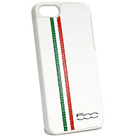 FIAT 500 iPhone5/5SÇØÌÌ¥±¡¼¥¹ (¥Û¥ï¥¤¥È¥«¡¼¥Ü¥ó¥Ñ¥¿¡¼¥ó/¥¹¥È¥é¥¤¥×)