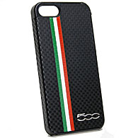 FIAT 500 iPhone5/5SÇØÌÌ¥±¡¼¥¹ (¥Ö¥é¥Ã¥¯¥«¡¼¥Ü¥ó¥Ñ¥¿¡¼¥ó/¥¹¥È¥é¥¤¥×)