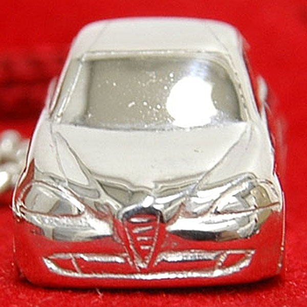 Alfa Romeo 147 Phase 2 Sterling Silver Keyring