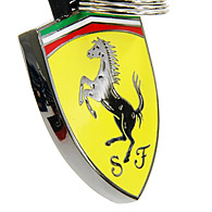Ferrari SF Emblem Keyring(Rubber wire Type)