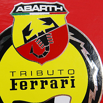 ABARTH 695 TRIBUTO Ferrari Sticker